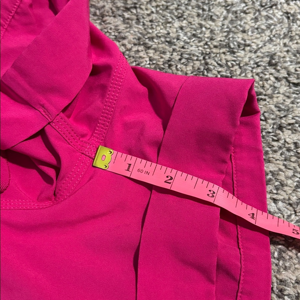 lululemon athletica women's athletic shorts in bright fuchsia pink - Picture 5 of 6